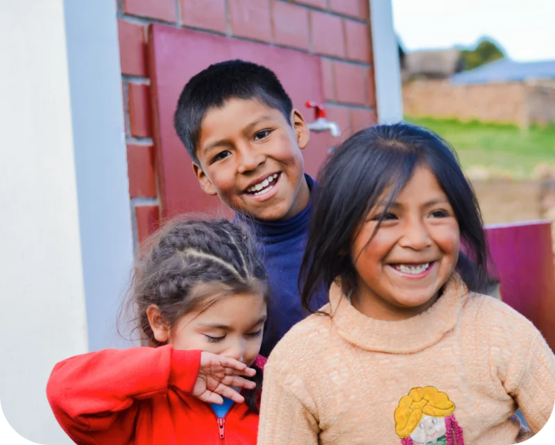 Niños felices